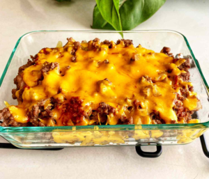 KETO CHEESEBURGER CASSEROLE RECIPE