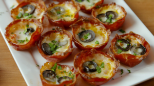 KETO PIZZA CUPS RECIPE