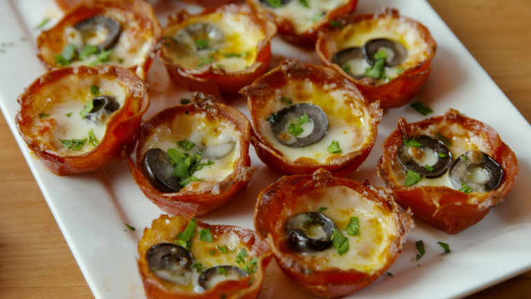 KETO PIZZA CUPS RECIPE