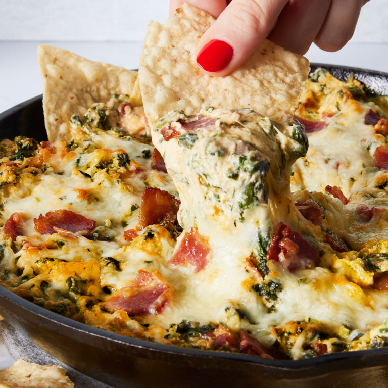 CREAMY BACON SPINACH DIP