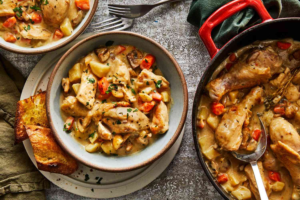 CREAMY CHICKEN STEW
