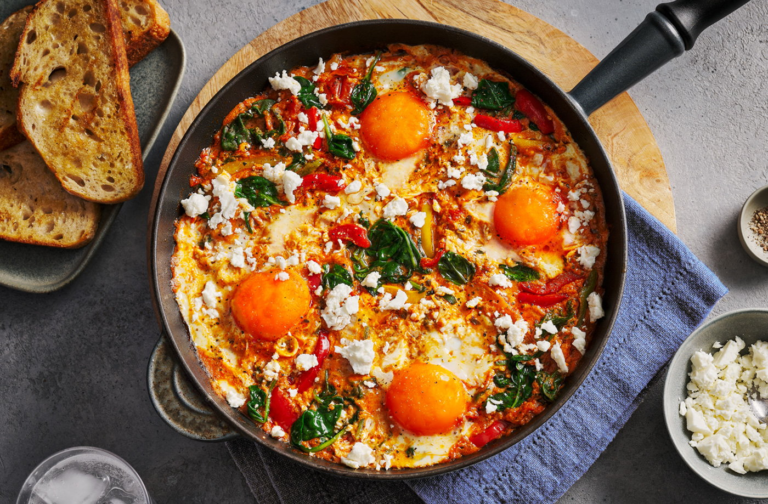 HOW TO MAKE TOMATO BAKED EGGS