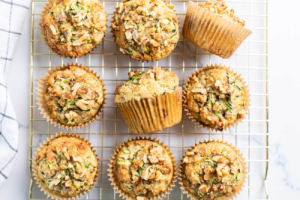 KETO MUFFINS HOW TO MAKE IT WITH ZUCCHINI STREUSEL