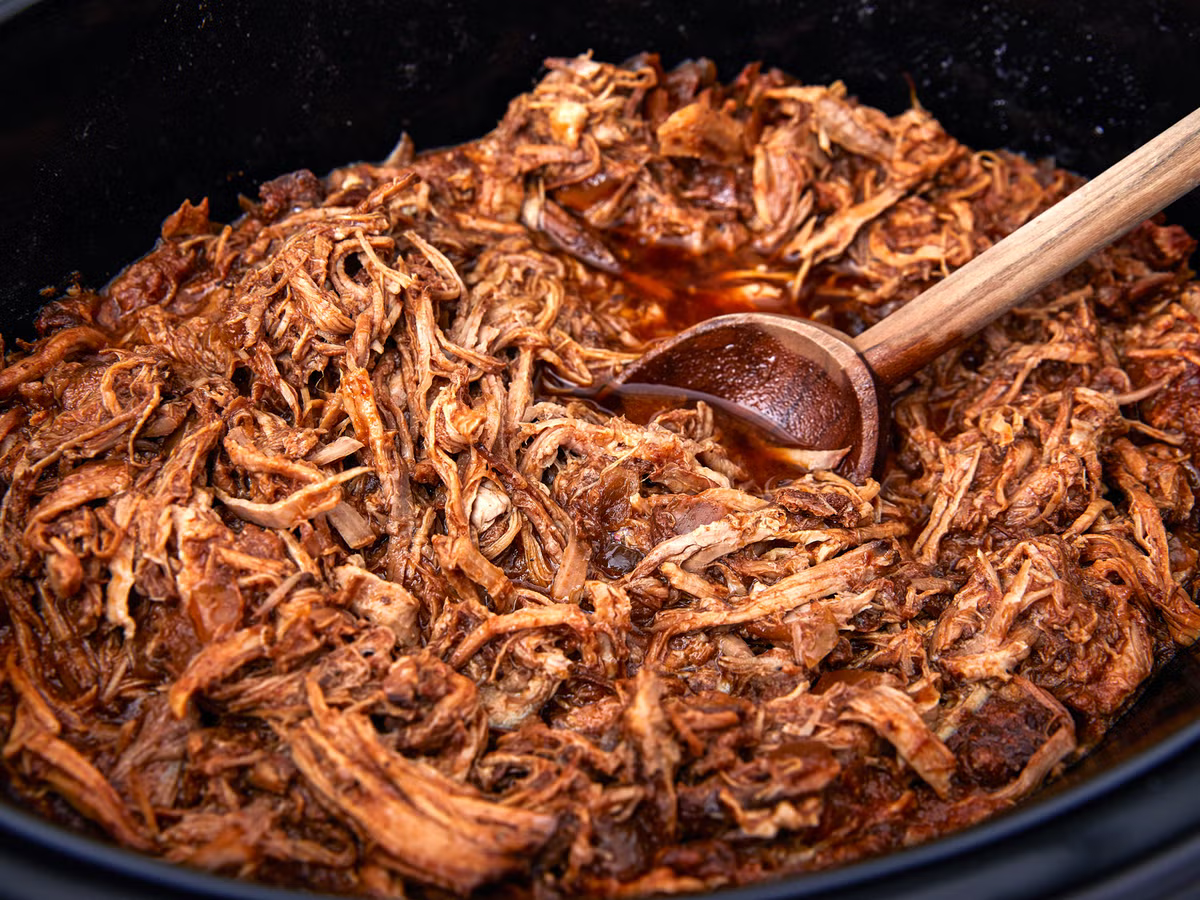 SLOW-COOKER SHREDDED PORK RECIPE